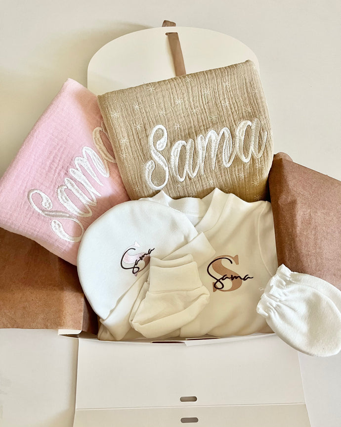 BABY GIFT SET DE LUXE 2.0 | PINK & BEIGE