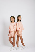 Load image into Gallery viewer, GIRL - MAMA MATCHING FRENCH TERRY SET | PEACH PINK
