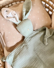 Load image into Gallery viewer, COMFORTER - RABBIT BLANKET GREEN
